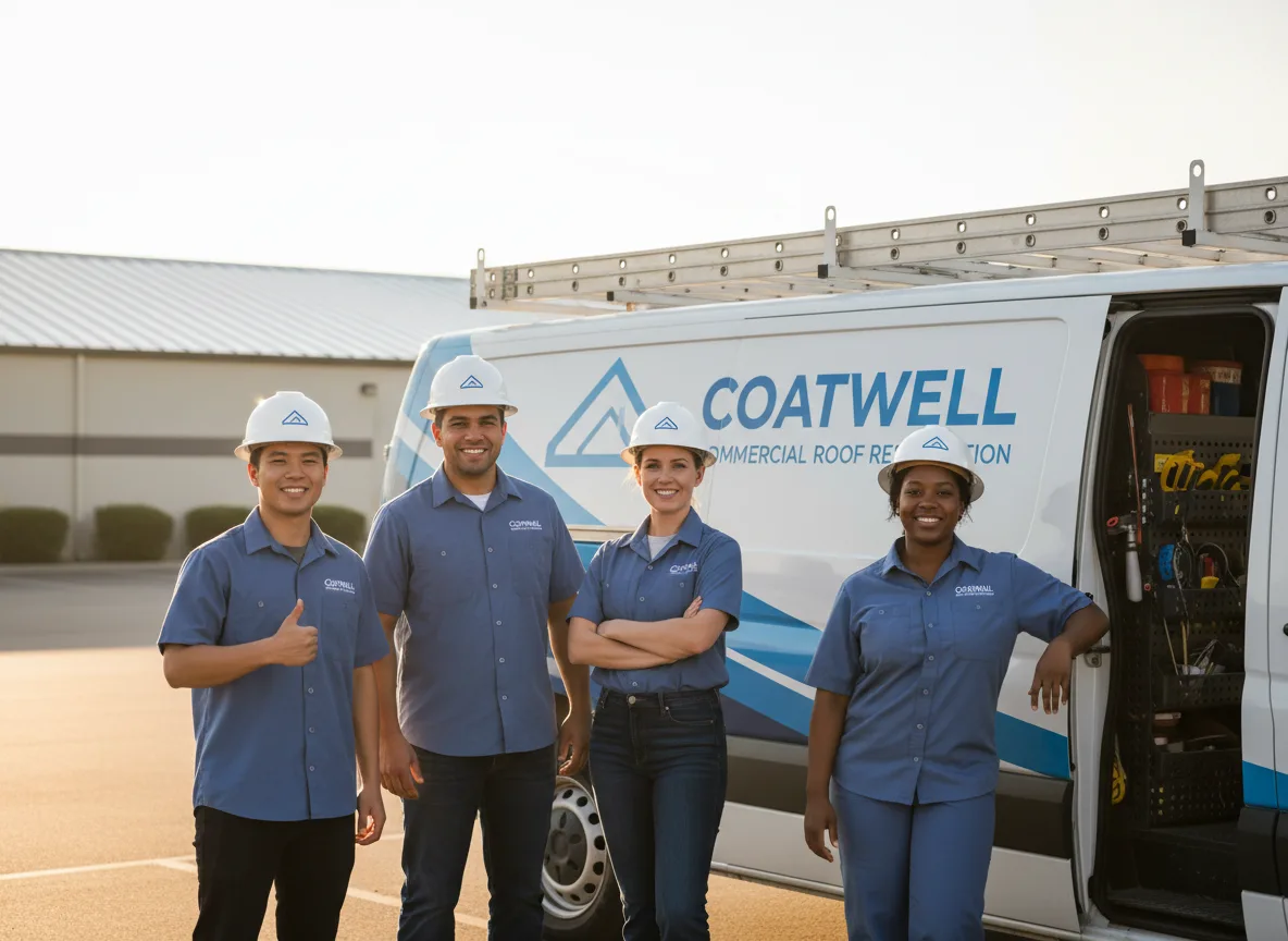Commercial roof coating company in Andover, NY